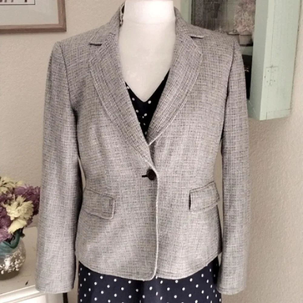 Ellen Tracy Cotton Blend Jacket